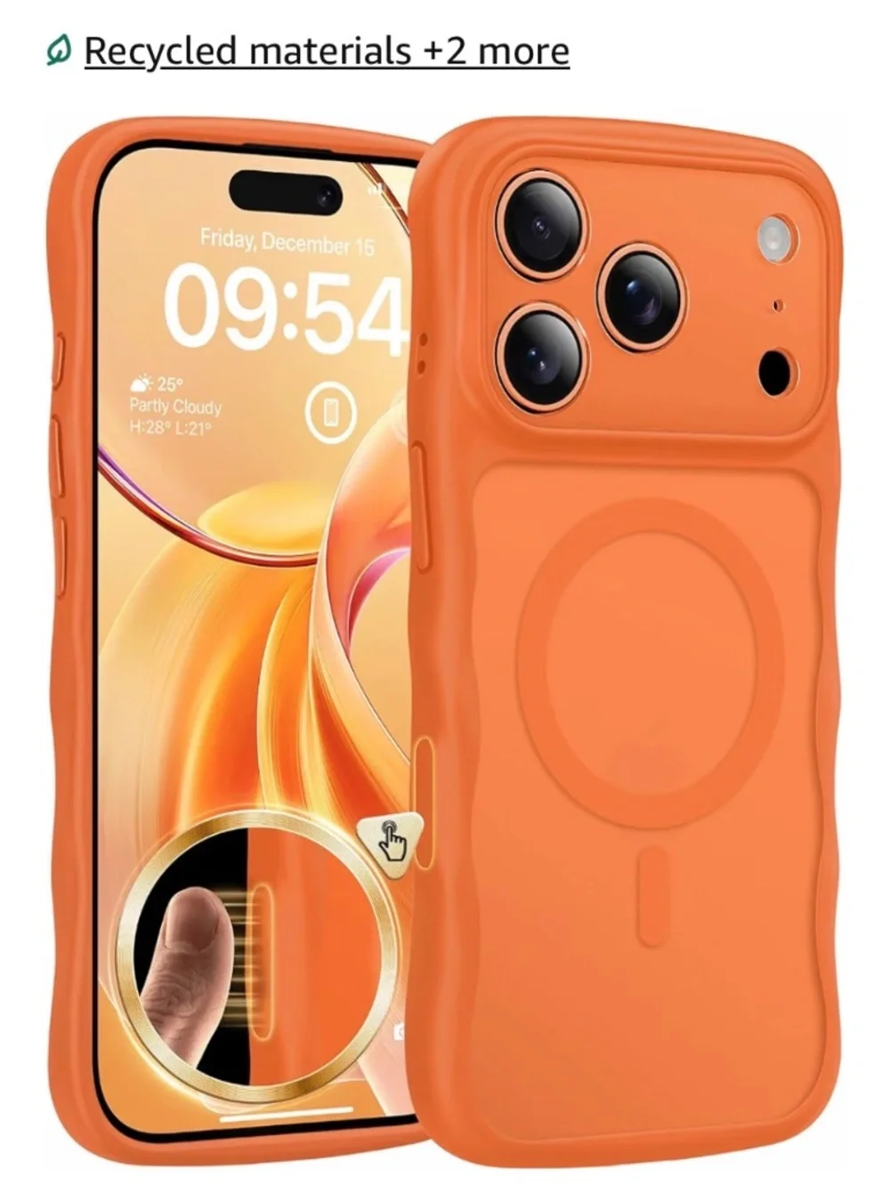 TAURI Magnetic Case for iPhone 17 Pro 6.3